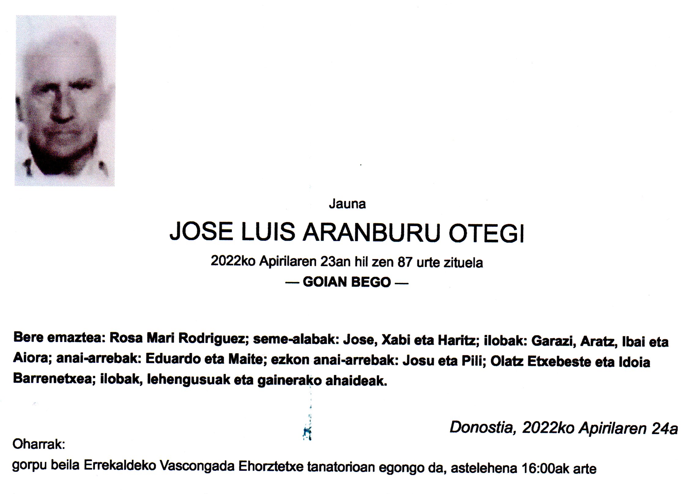 Jose Luis Aranburu Otegi 1